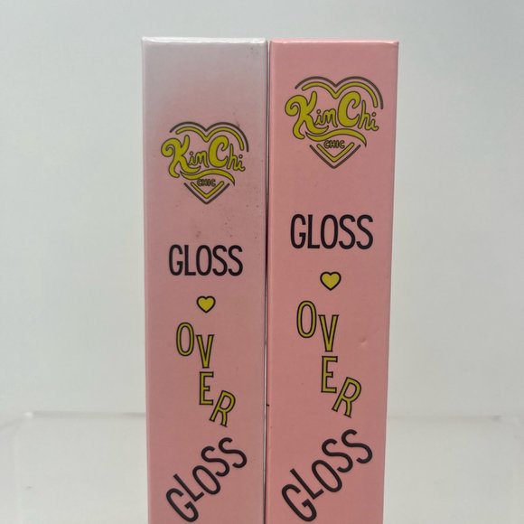 KimChi Chic Beauty Gloss Over Gloss LOT OF 2-LIP GLOSS-03 Peach Shimmer - Picture 1 of 4